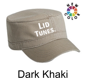 Lid Tunes Military Style Cap